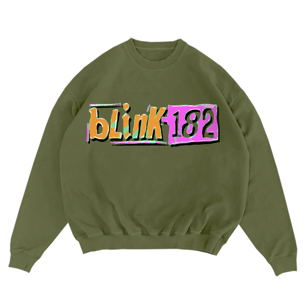 LOGO GREEN CREWNECK