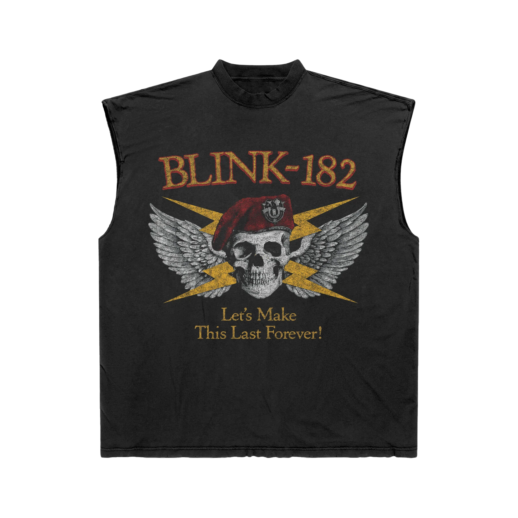 Travis Skull Bolt Muscle Tee